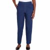 Pants * | Petite Alfred Dunner Bright Idea Pull-On Straight-Leg Jeans