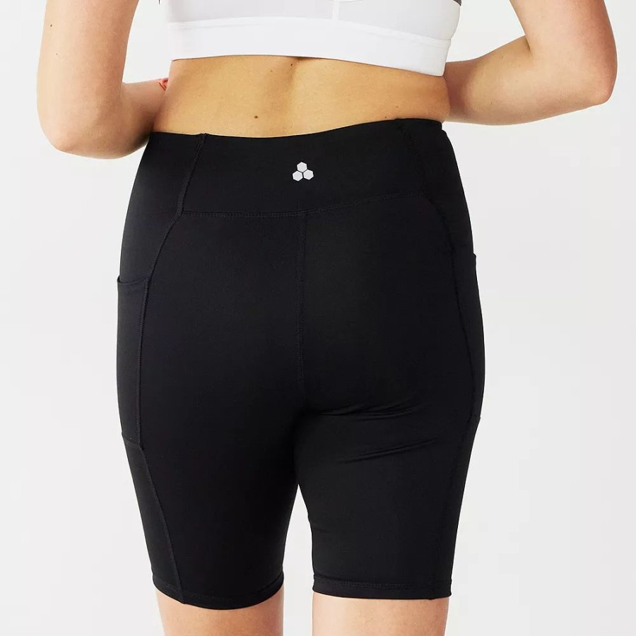 Shorts * | Women'S Tek Gear Core 9-In. High-Waisted Bike Shorts