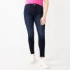 Jeans * | Juniors' So Curvy Super High-Rise Jeggings