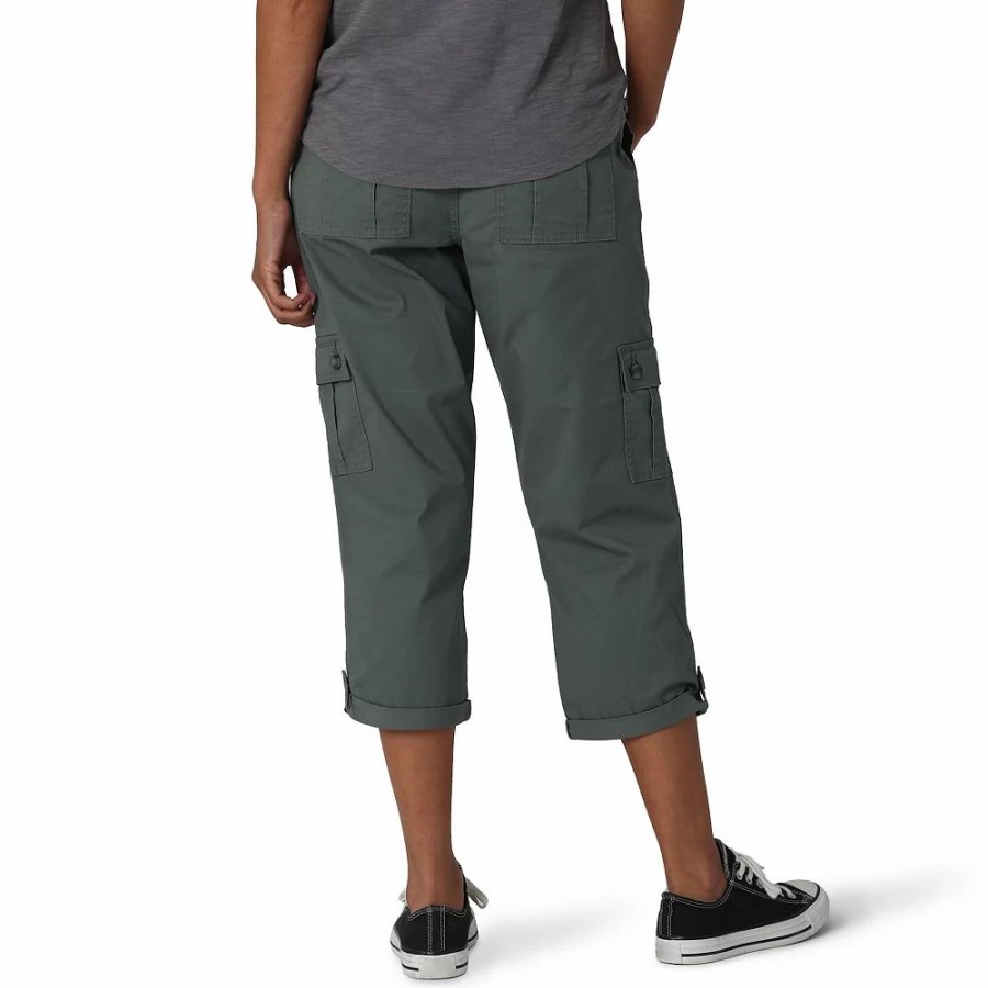 Crops & Capris * | Women'S Lee Flex-To-Go Cargo Capri Pants