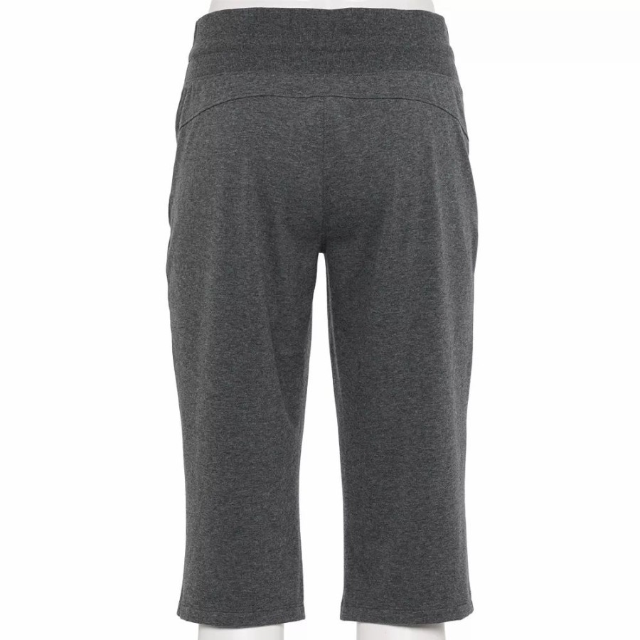 Crops & Capris * | Petite Tek Gear Essential Workout Skimmer Capris