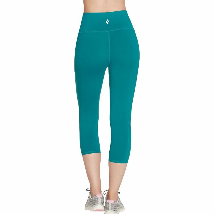 Crops & Capris * | Women'S Skechers Gowalk Goflex High-Waisted Midcalf Leggings