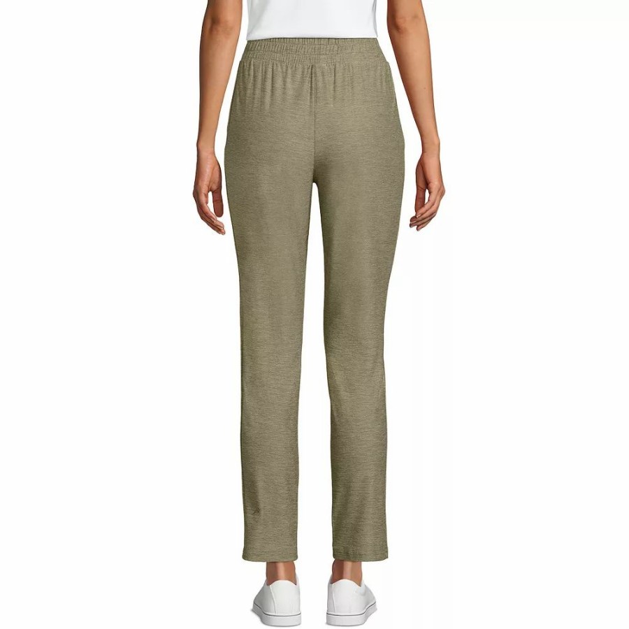 Pants * | Petite Lands' End Active Soft Tapered Performance Ankle Pants