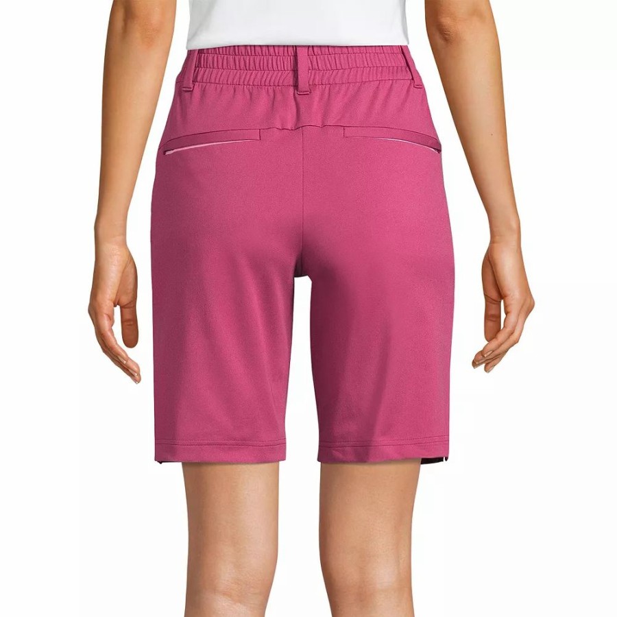 Shorts * | Petite Lands' End Flex High Rise Bermuda Shorts