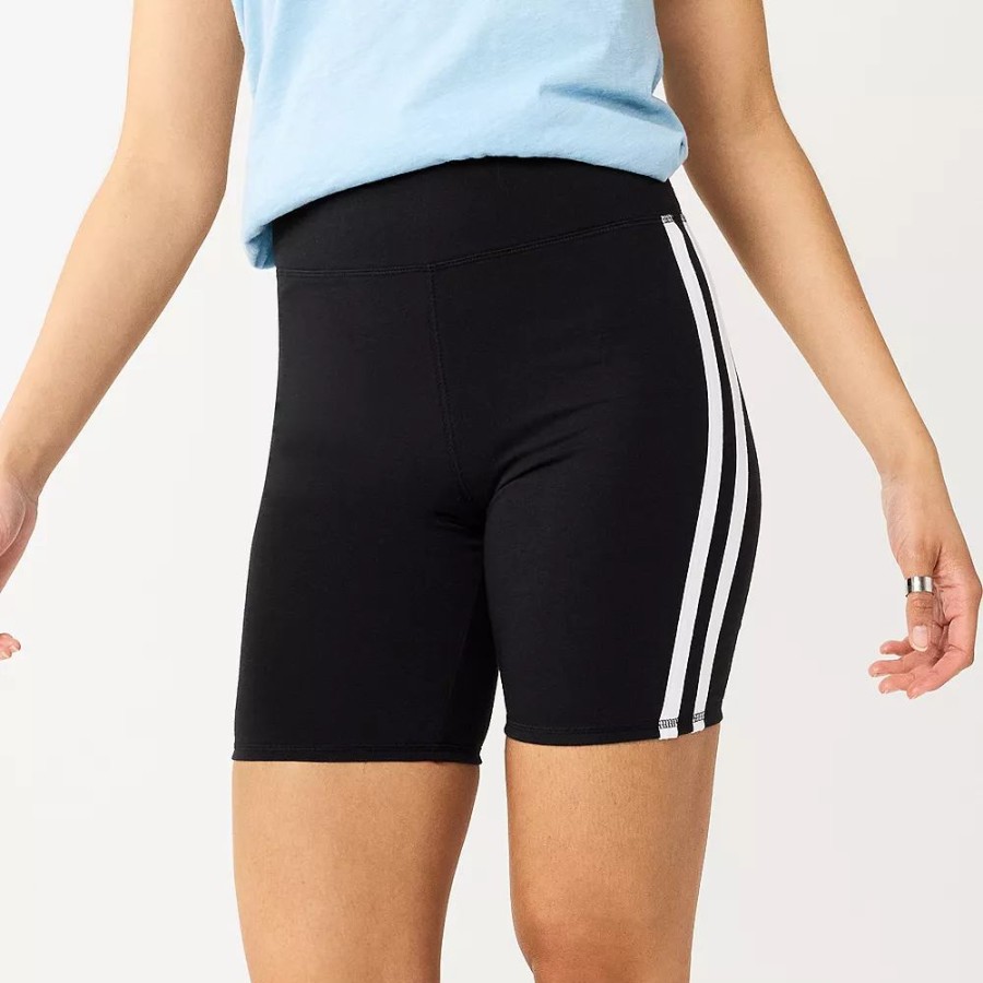 Shorts * | Juniors' So Side Stripe Lounge Bike Shorts