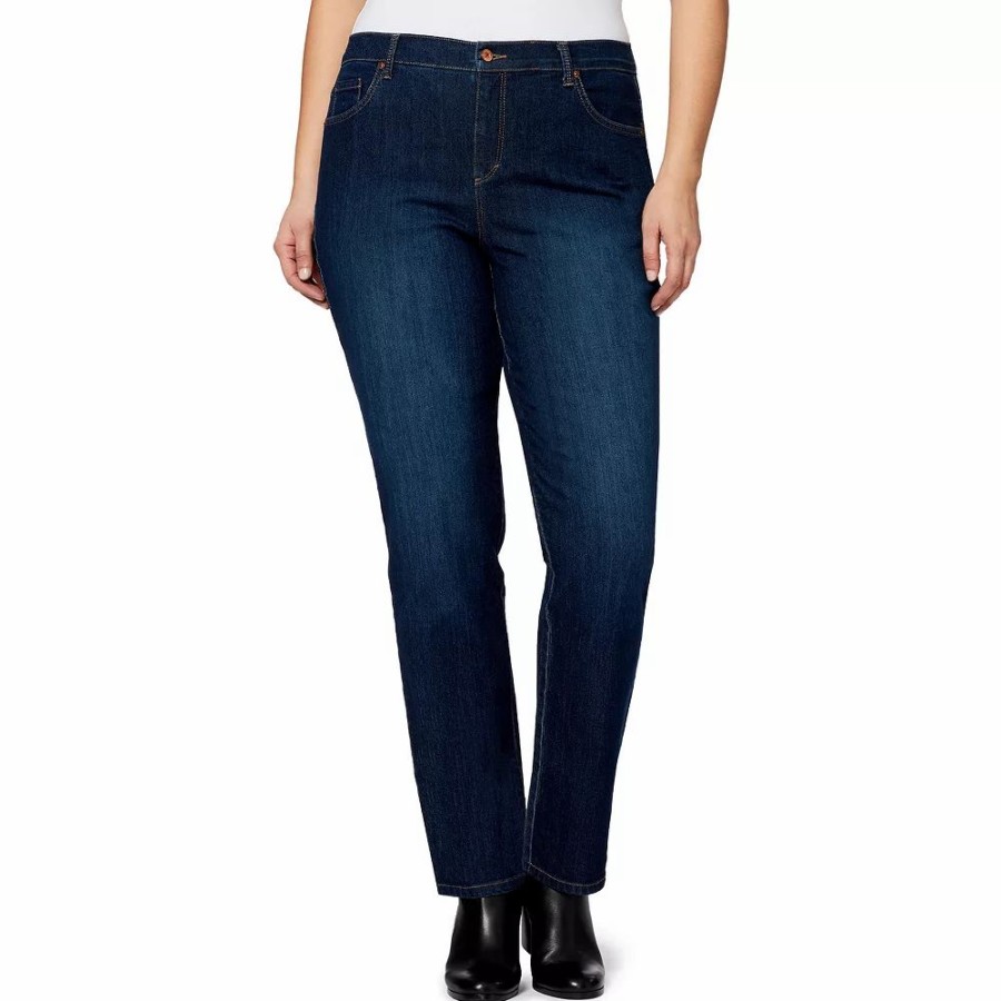 Jeans * | Plus Size Gloria Vanderbilt Amanda Classic Jeans