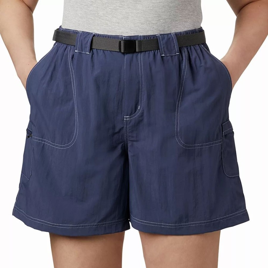 Shorts * | Plus Size Columbia Sandy River Omni-Shade Cargo Shorts