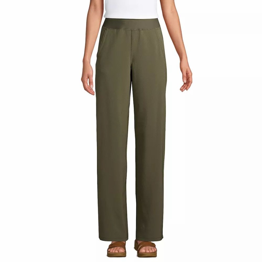 Pants * | Petite Lands' End Everyday Active Pants