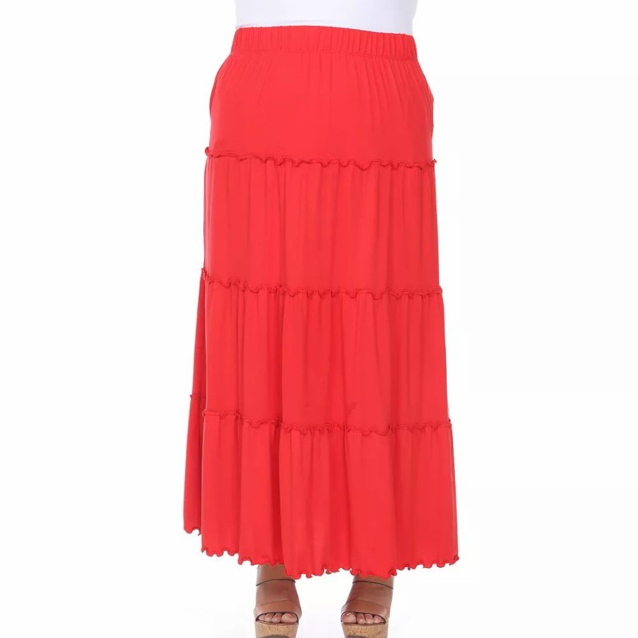 Skirts & Skorts * | Plus Size Mark Tie High-Waisted Maxi Skirt