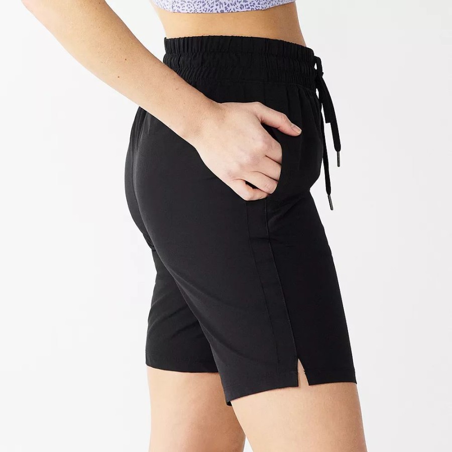 Shorts * | Women'S Tek Gear Woven Bermuda Shorts