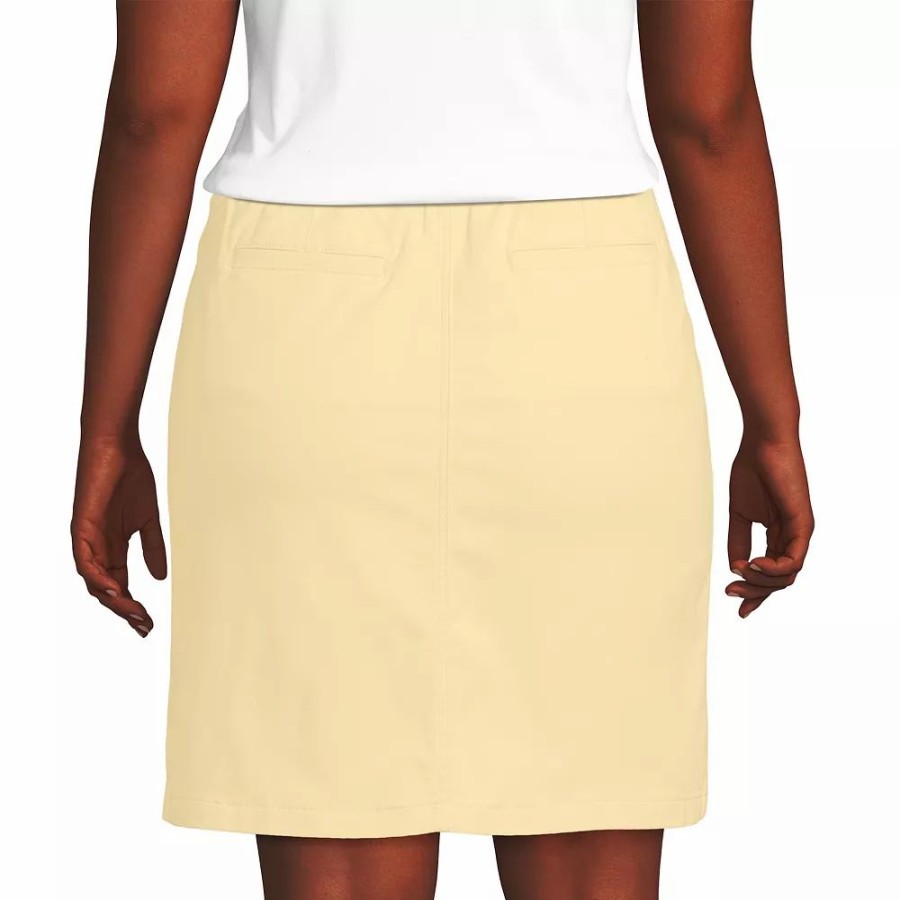 Skirts & Skorts * | Plus Size Lands' End Pull On Chino Skort