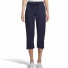 Crops & Capris * | Women'S Hanes French Terry Pocket Capris