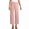 Crops & Capris * | Women'S Lands' End High-Rise Cropped Pull-On Pants