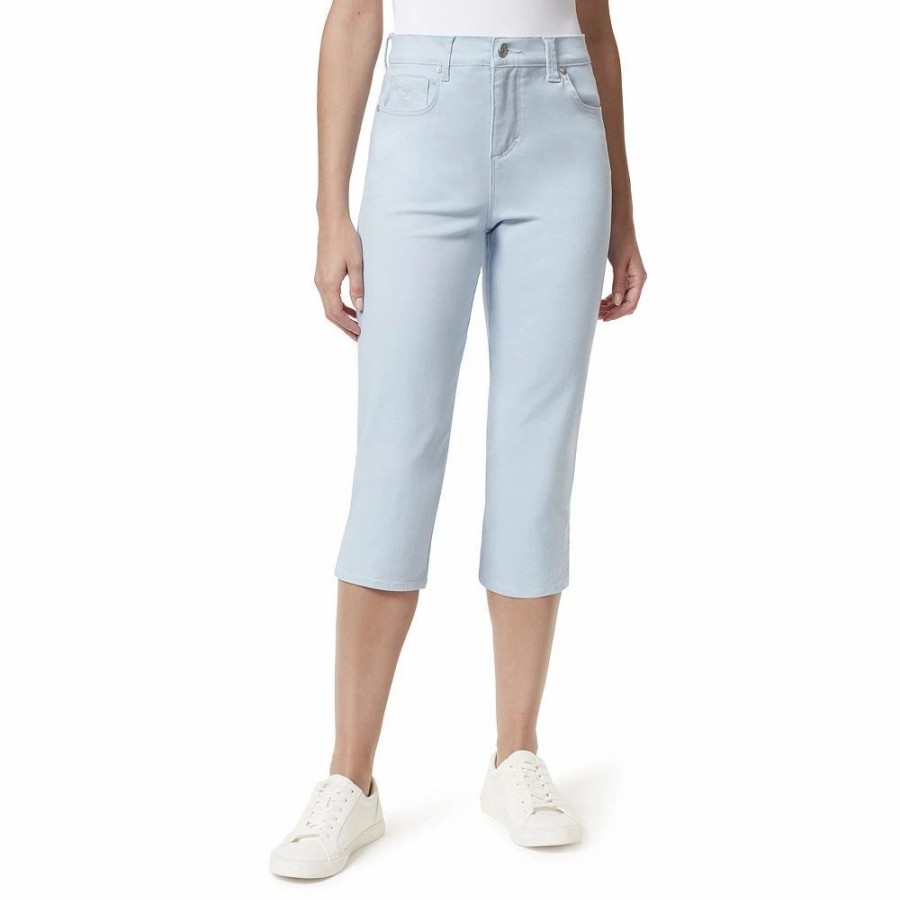 Crops & Capris * | Petite Gloria Vanderbilt Amanda Capris