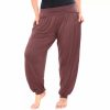 Pants * | Plus Size White Mark Harem Pants