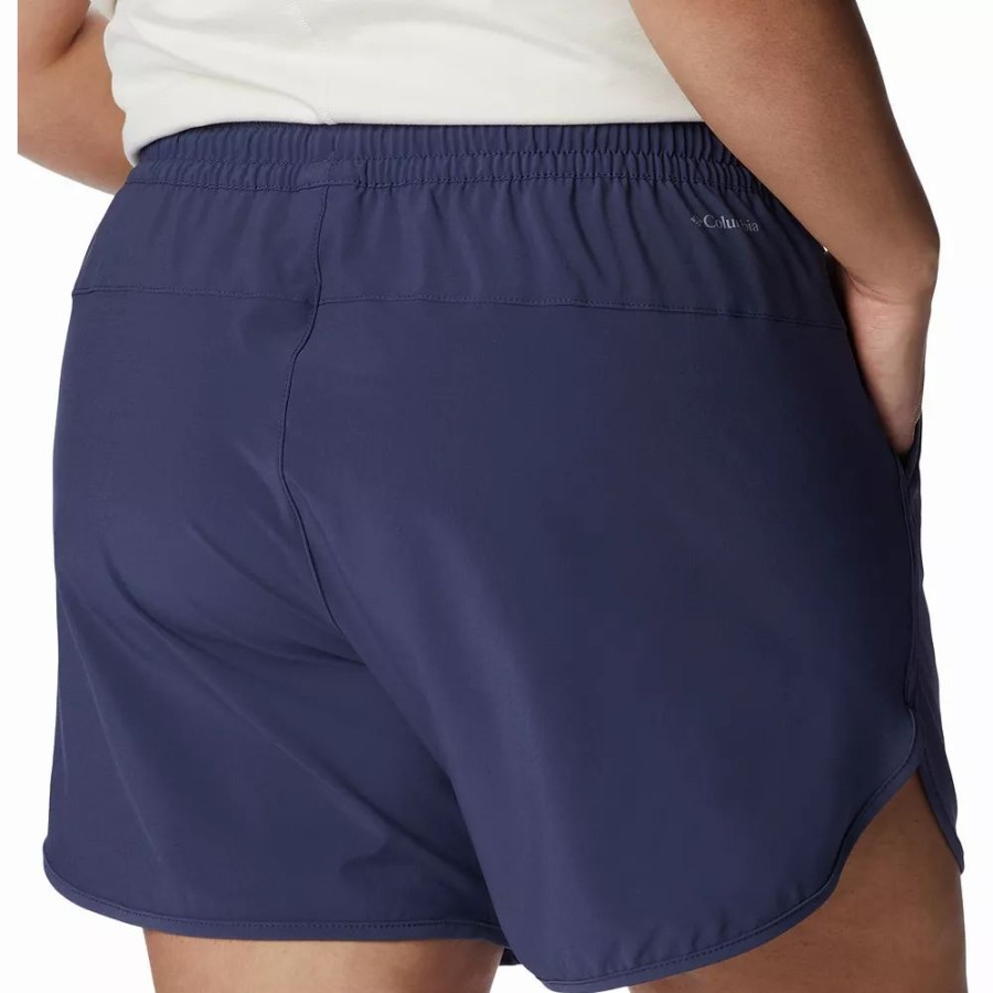 Shorts * | Plus Size Columbia Bogata Bay Omni-Shade Upf 50+ Stretch Shorts