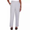 Pants * | Petite Alfred Dunner Lady Like Chic Straight-Leg Pants