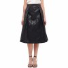 Skirts & Skorts * | Endless Rose Metallic Jacquard Flare Midi Skirt