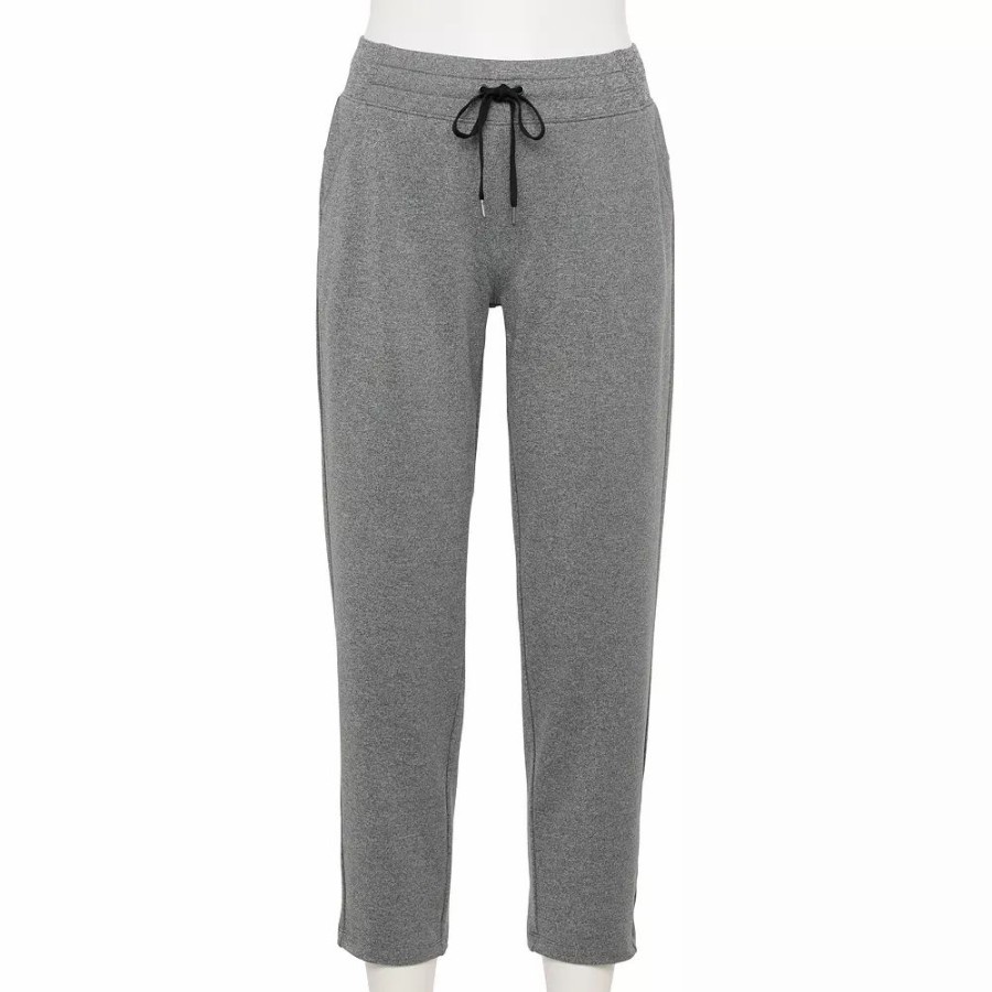 Pants * | Women'S Tek Gear Weekend French Terry Ankle Pants