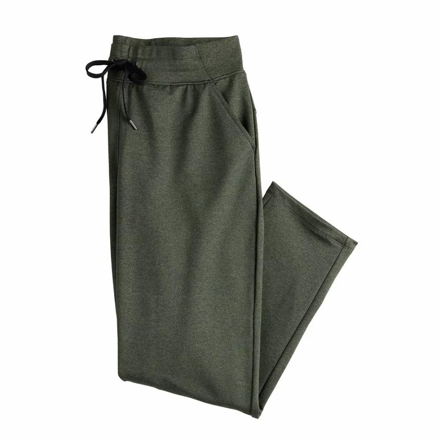 Pants * | Women'S Tek Gear Weekend French Terry Ankle Pants