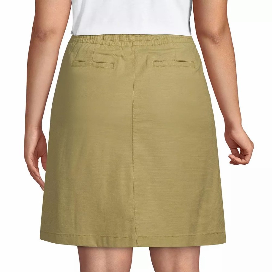 Skirts & Skorts * | Plus Size Lands' End High-Rise Drawstring Skort