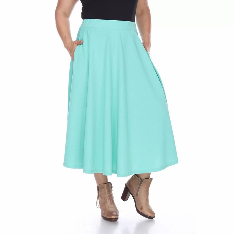 Skirts & Skorts * | Plus Size Mark Flare Midi Skirts