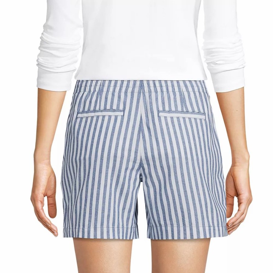 Shorts * | Petite Lands' End Pull-On Chino Shorts