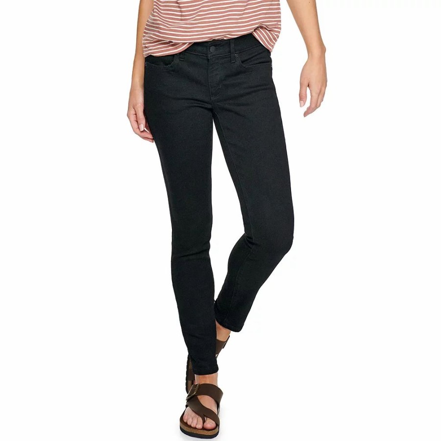 Jeans * | Petite Sonoma Goods For Life Midrise Skinny Jeans