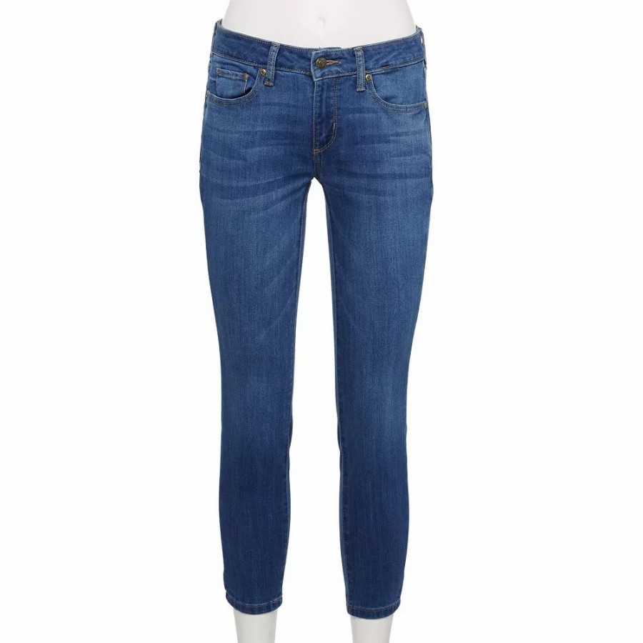 Jeans * | Petite Sonoma Goods For Life Midrise Straight-Leg Jeans