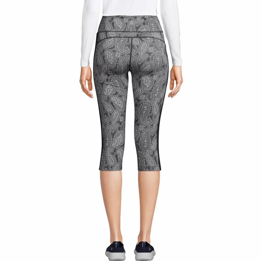 Crops & Capris * | Petite Lands' End Active Upf 50 Compression Capri Leggings