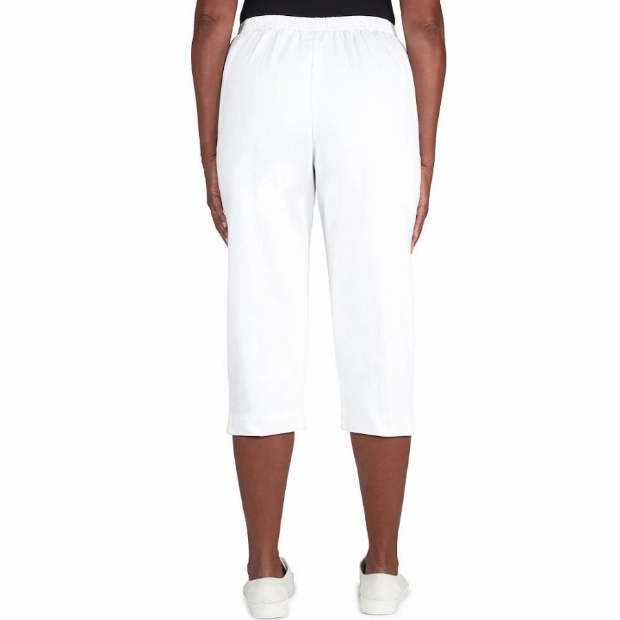 Crops & Capris * | Plus Size Alfred Dunner Denim Capri Pants