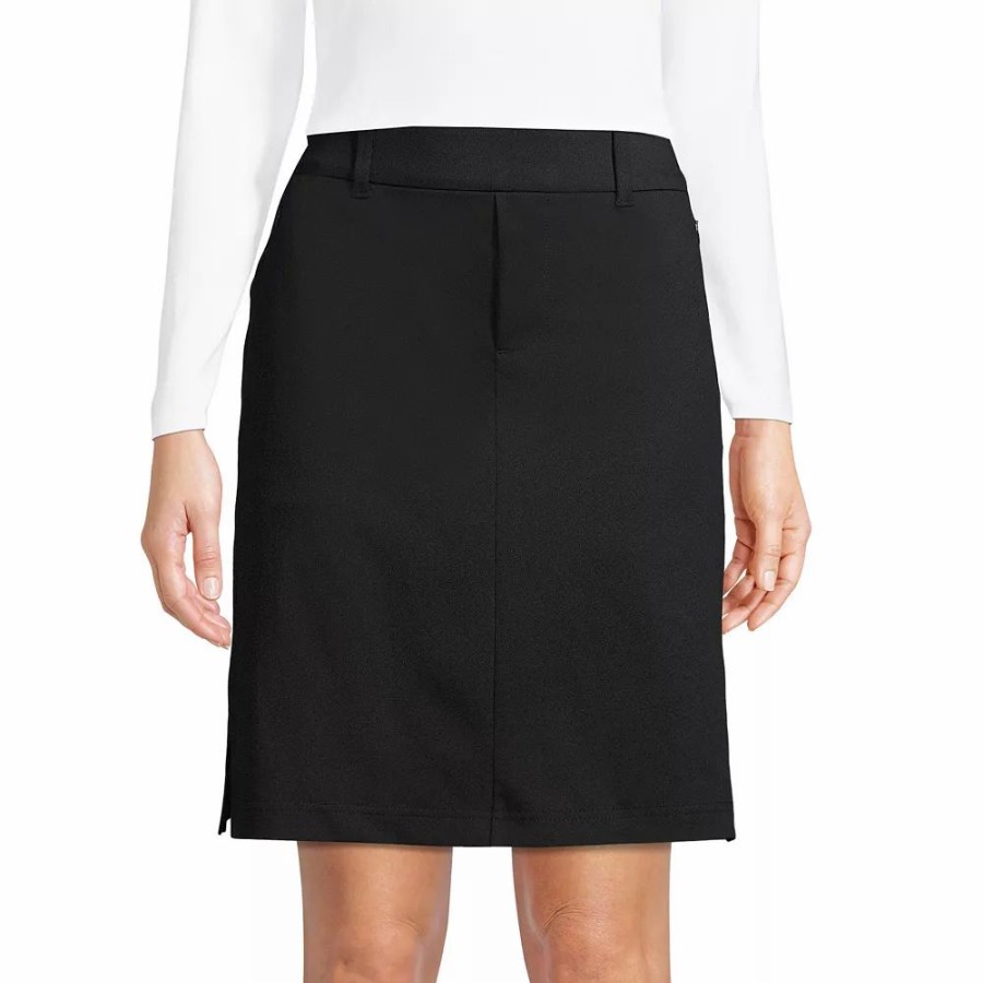 Skirts & Skorts * | Women'S Lands' End Flex High Rise Pull On Skort