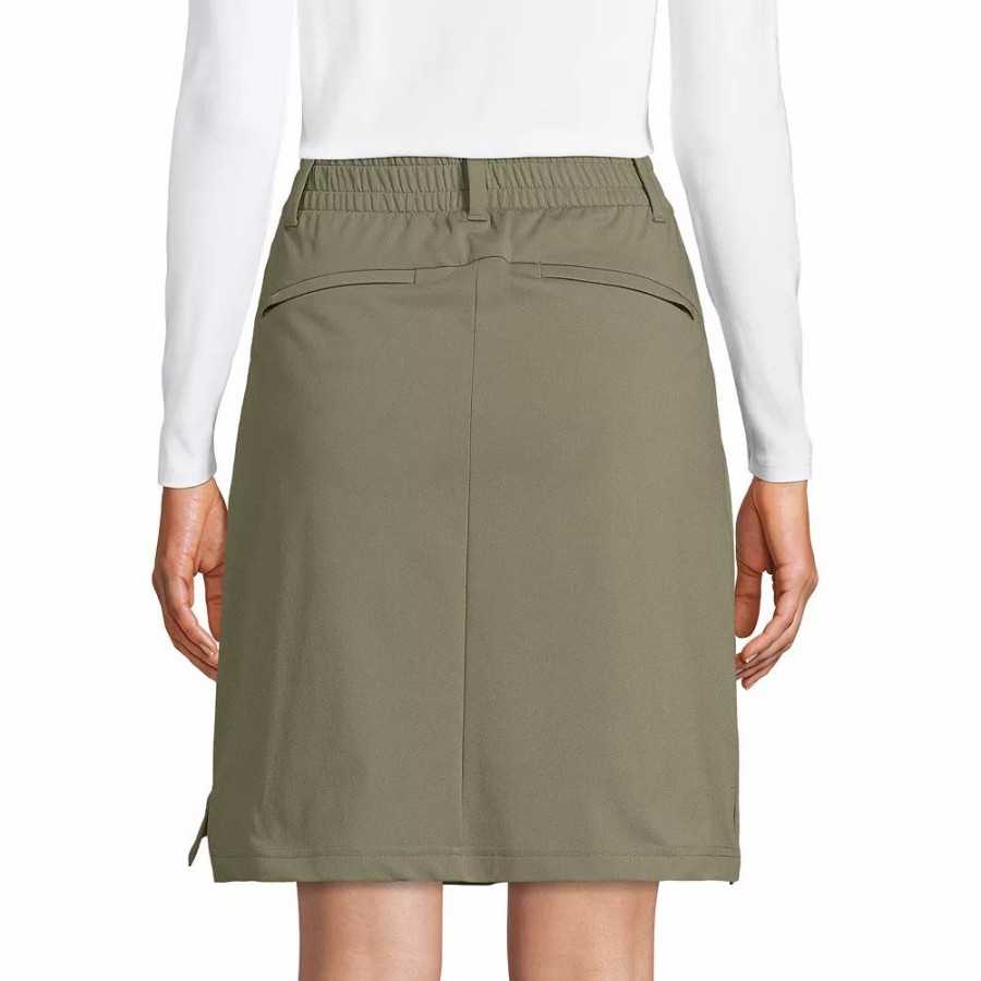 Skirts & Skorts * | Women'S Lands' End Flex High Rise Pull On Skort