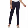 Pants * | Petite Women'S Croft & Barrow Effortless Stretch Pull-On Straight-Leg Pants