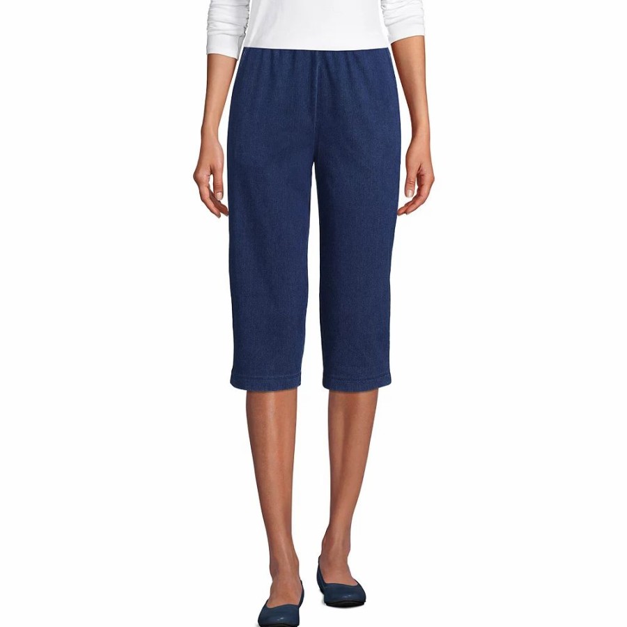 Crops & Capris * | Women'S Lands' End Sport Knit Capri Pants