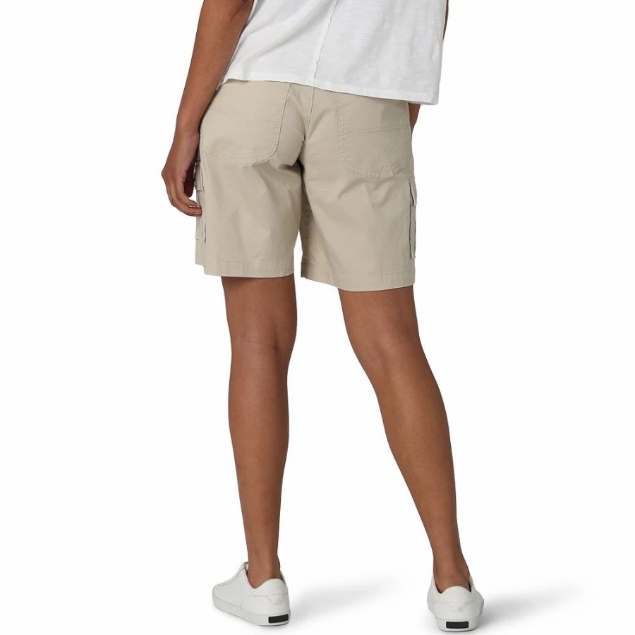 Shorts * | Petite Lee Flex-To-Go Cargo Bermuda Shorts