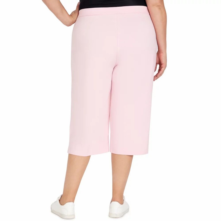 Crops & Capris * | Plus Alfred Dunner Allure Capri Pants