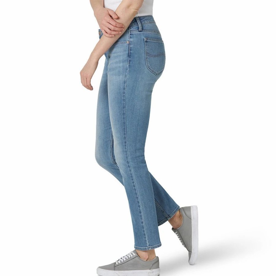 Jeans * | Petite Lee Legendary Straight Leg Jeans