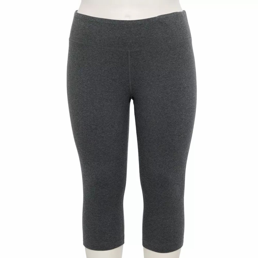 Crops & Capris * | Women'S Tek Gear High-Waisted Skimmer Capri Leggings