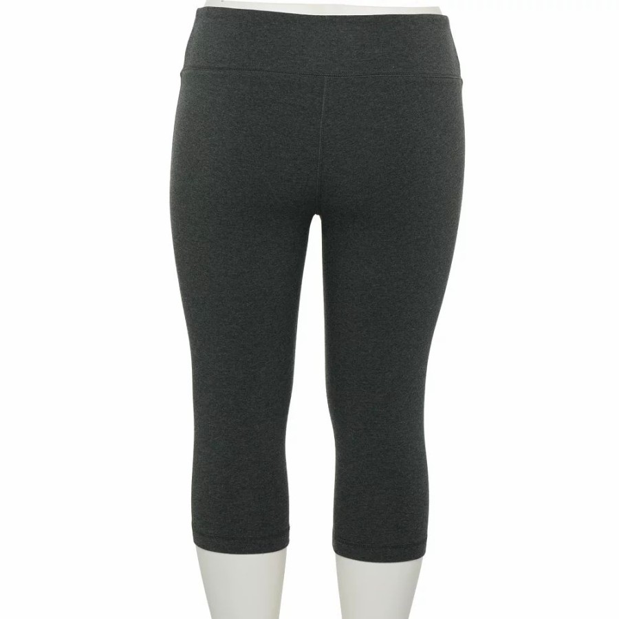 Crops & Capris * | Women'S Tek Gear High-Waisted Skimmer Capri Leggings