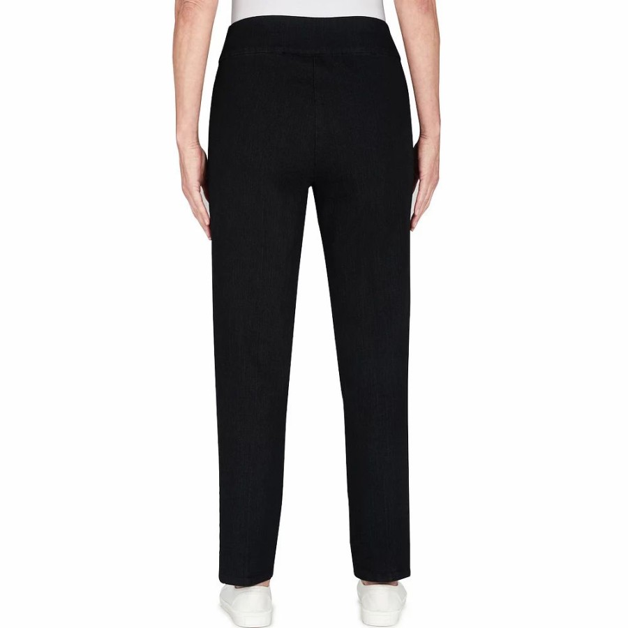 Jeans * | Women'S Alfred Dunner Classics Pull-On Straight-Leg Pants