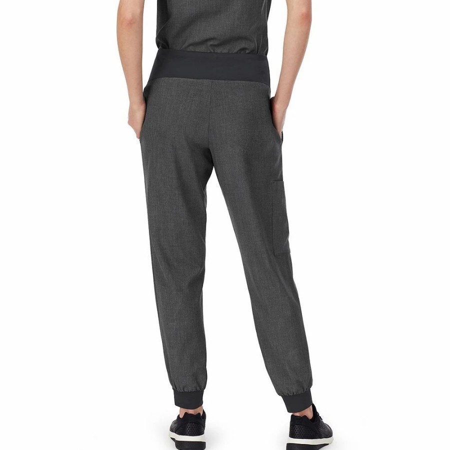 Pants * | Petite Cuddl Duds Scrubs Jogger Pants With 3 Pockets