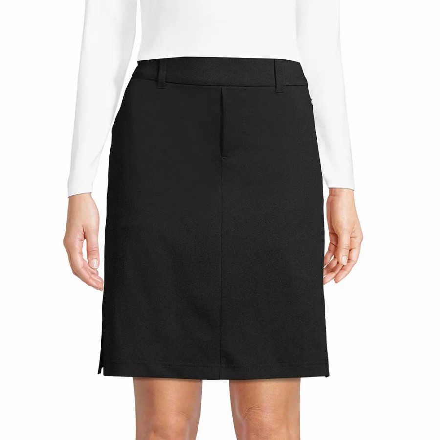 Skirts & Skorts * | Women'S Tall Lands' End Flex High Rise Pull On Skort