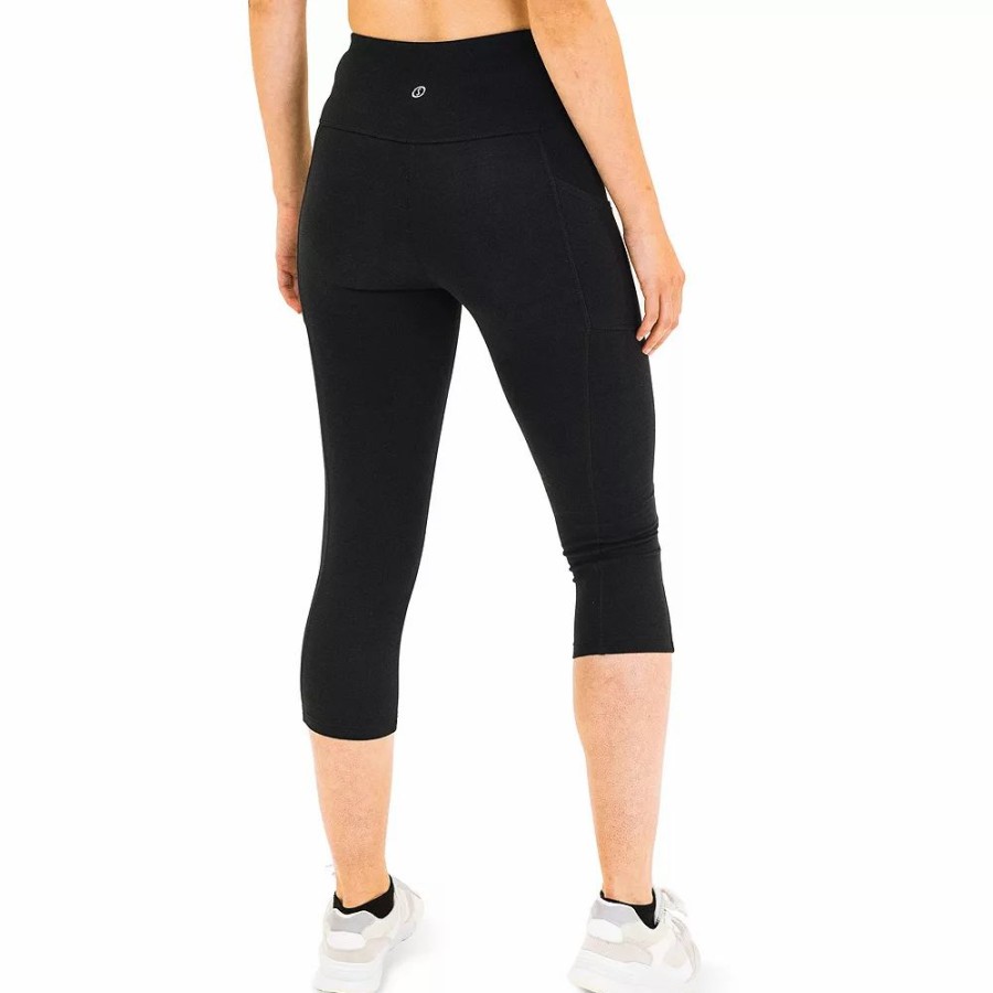 Crops & Capris * | Women'S Spalding High-Waisted Capri Leggings