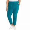 Pants * | Plus Size Alfred Dunner Big Easy Velour Knit Pull-On Jogger Pants