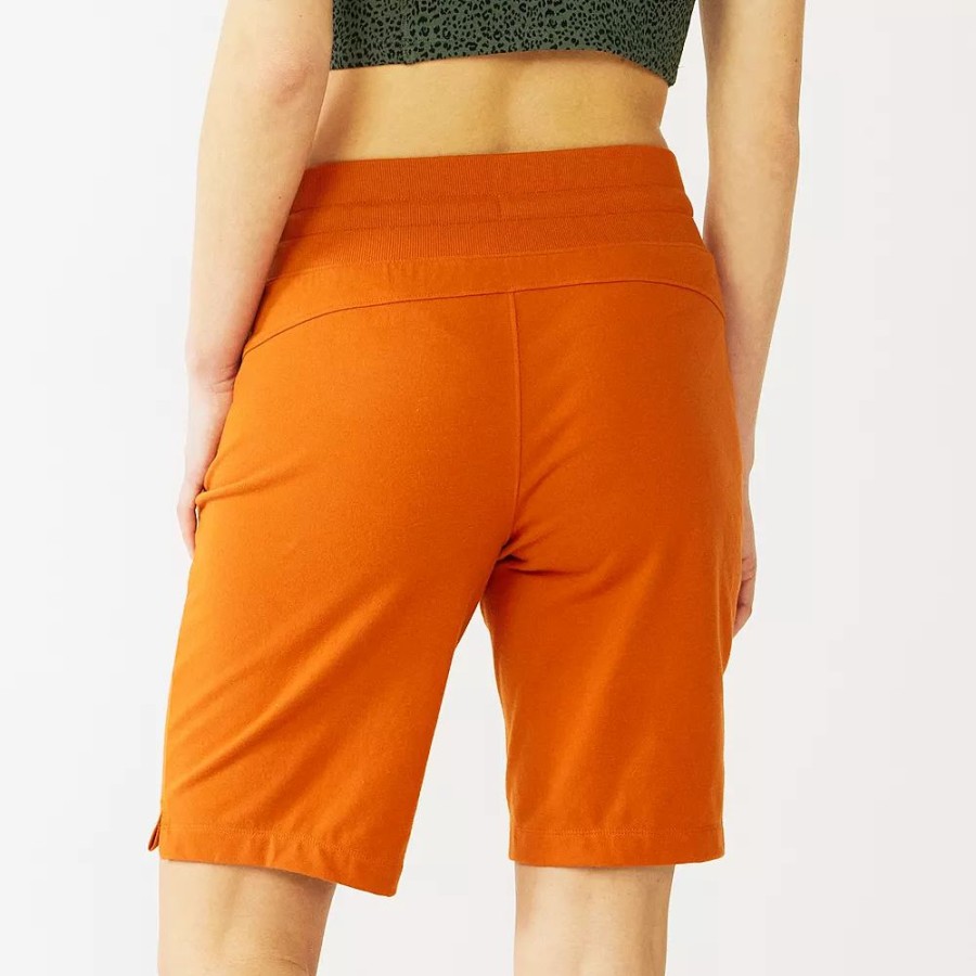 Shorts * | Petite Tek Gear Essential Bermuda Shorts