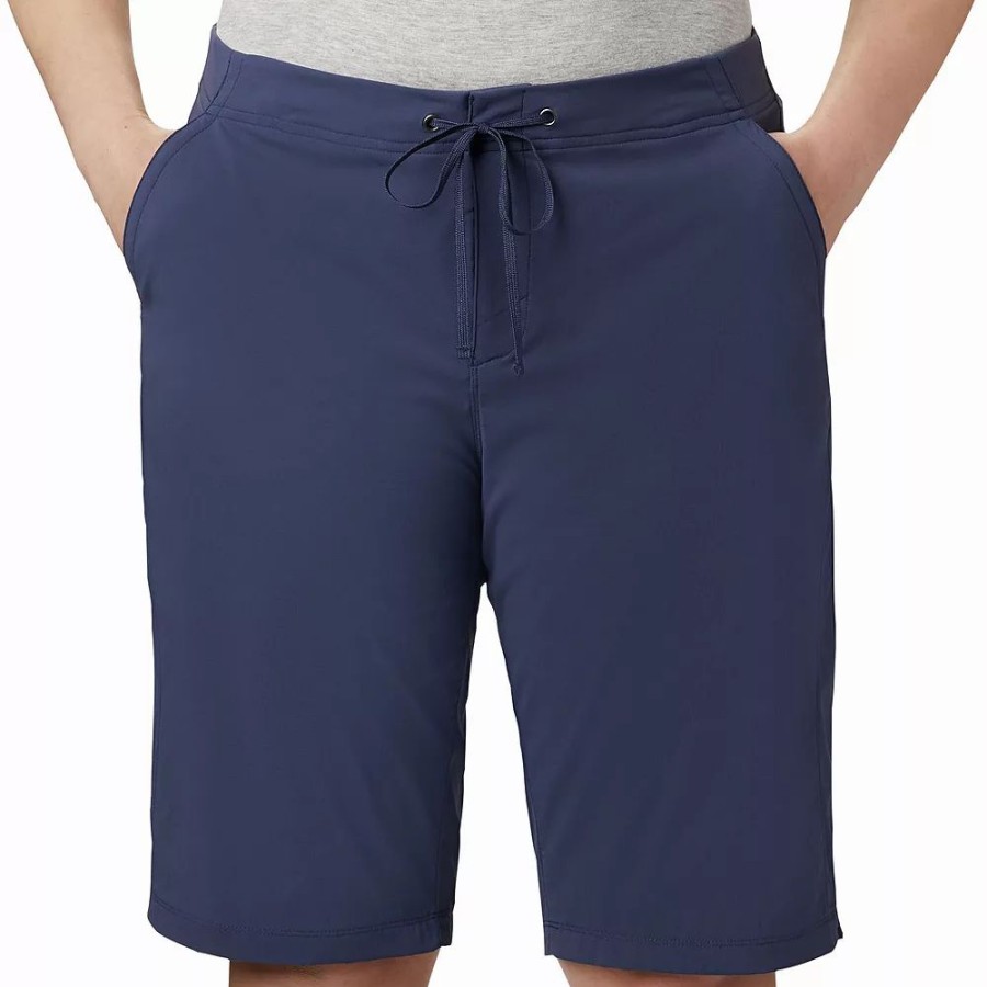 Shorts * | Plus Size Columbia Anytime Outdoor Water-Repellent Shorts