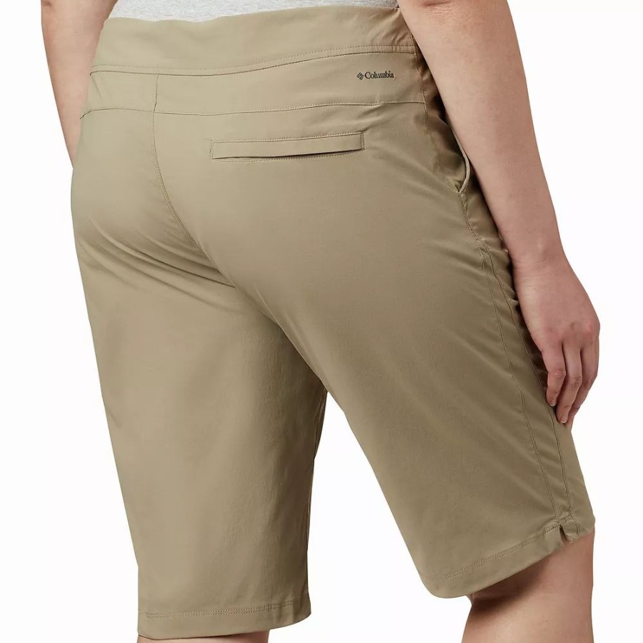 Shorts * | Plus Size Columbia Anytime Outdoor Water-Repellent Shorts