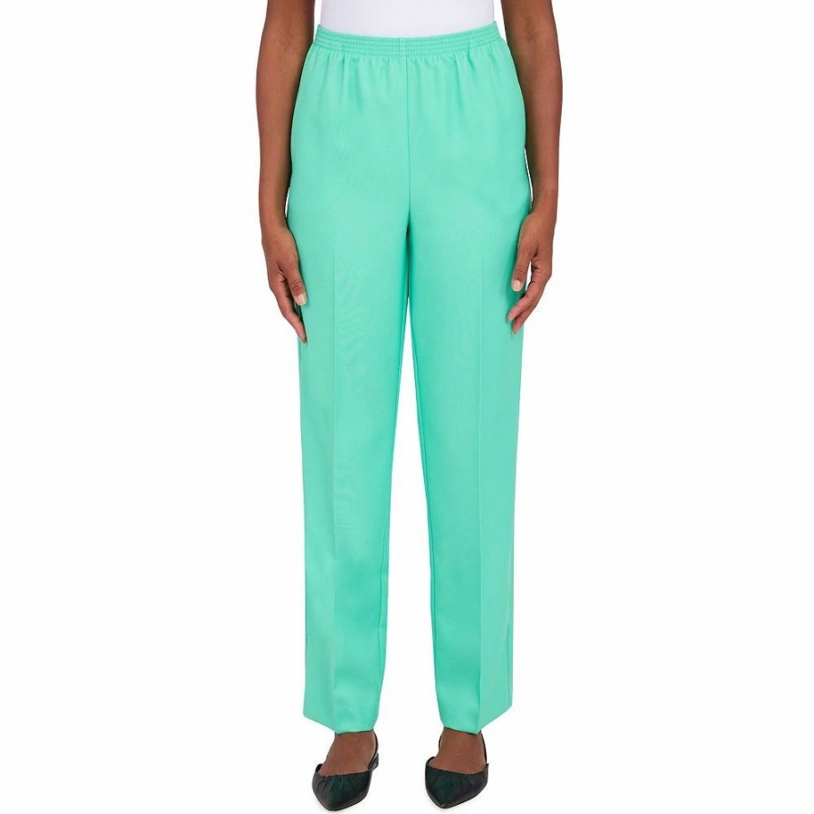 Pants * | Petite Alfred Dunner Classic Fit Pants