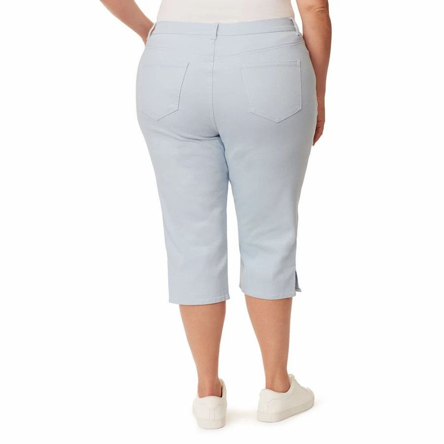 Crops & Capris * | Plus Size Gloria Vanderbilt Amanda Capris